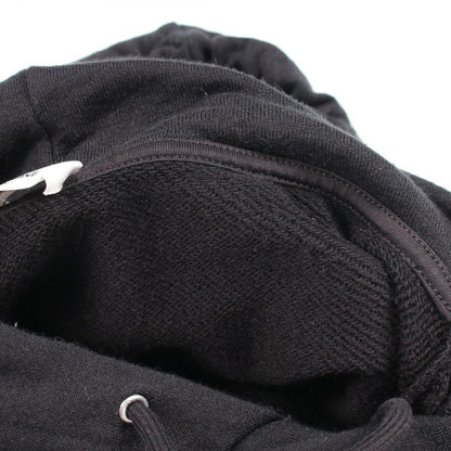 Celine Hoodie Triomphe Embroidery Luzf Die Black Cotton Cashmere — view 7