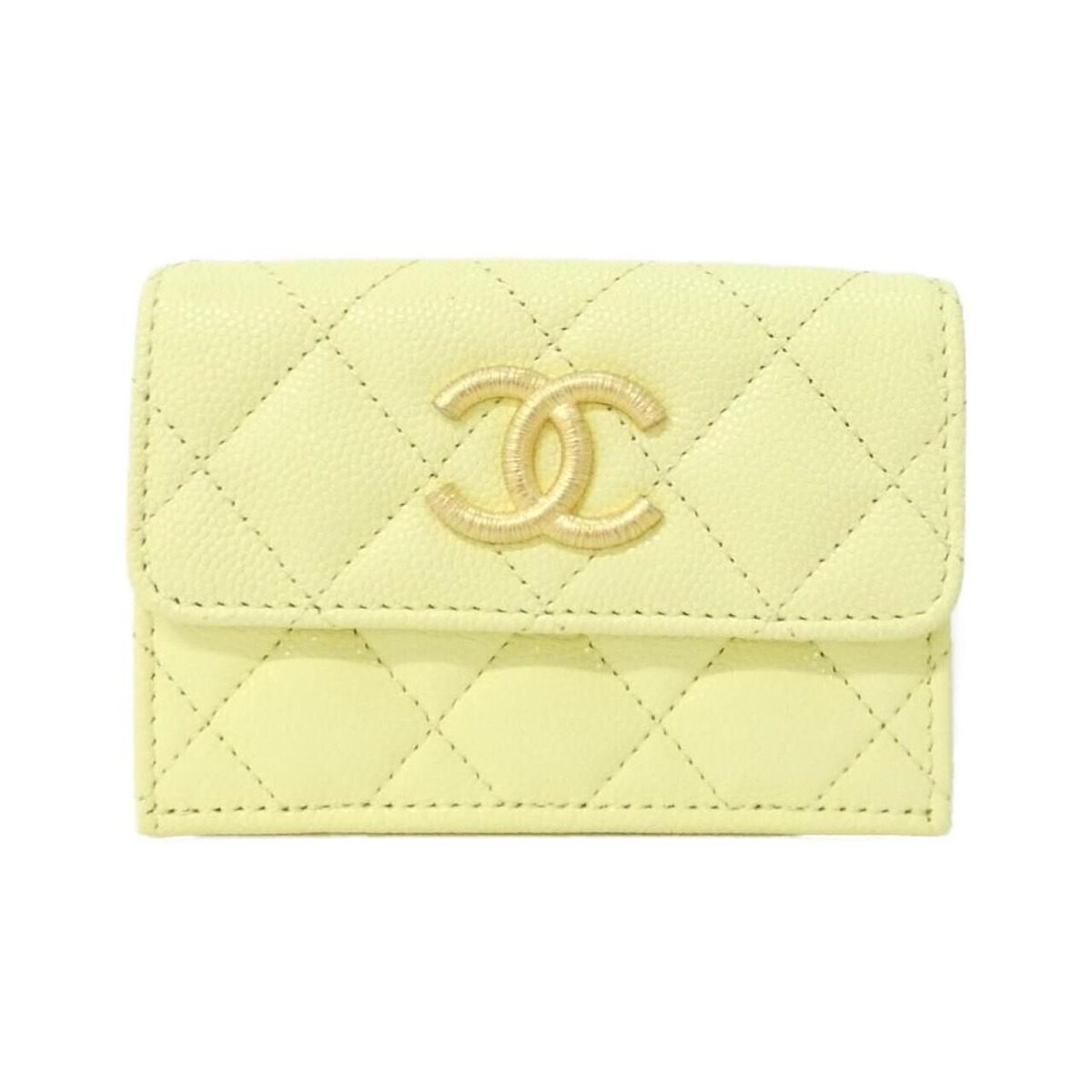 Chanel Wallet Yellow