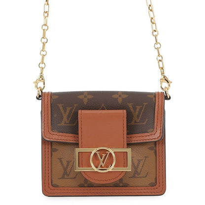 Louis Vuitton Shoulder Bag Monogram Reverse Pico de Fine Noir Black