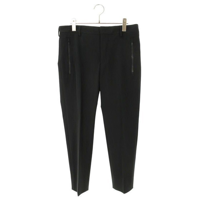 Prada Polyester Nylon Waterproof Zip Pocket Long Pants 46