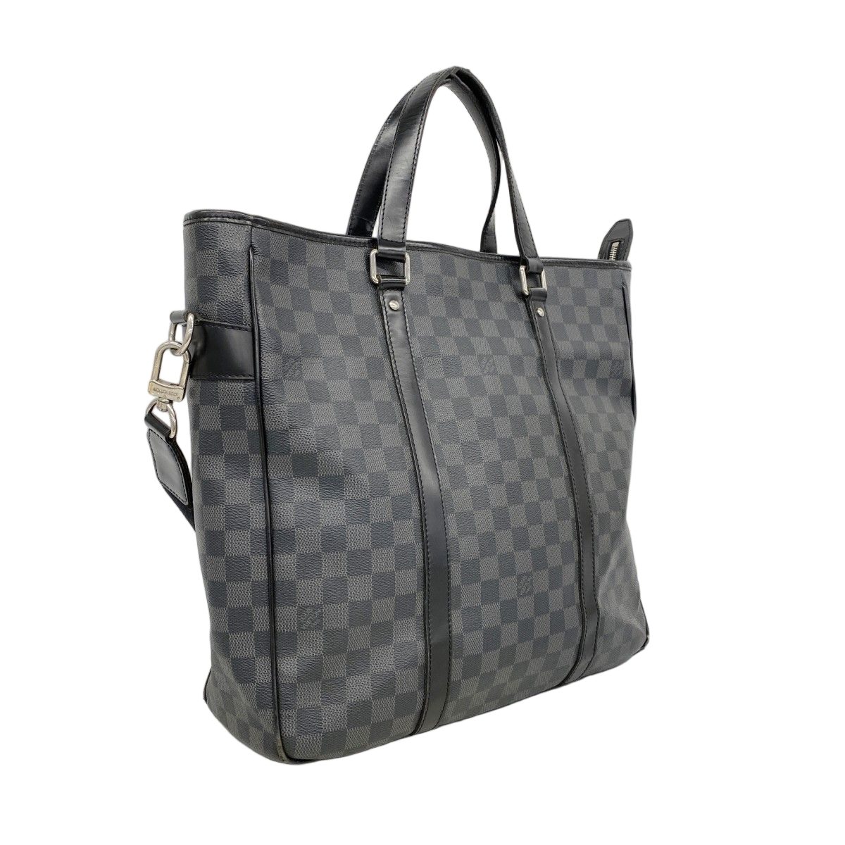 Louis Vuitton Handbag Damier Graphite Tadao Black 2-Way — view 2