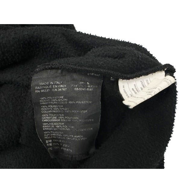 Prada Sport Sports Archive Fleece Zip Up Jacket Black — view 8