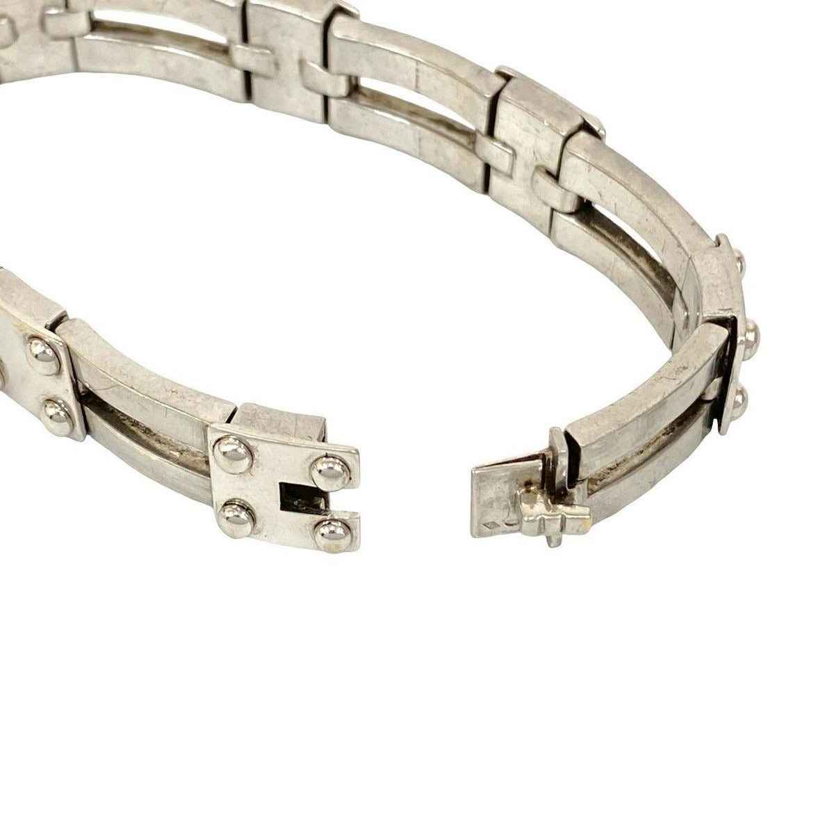 Hermes Vintage Gate Motif Bracelet Bangle — view 4