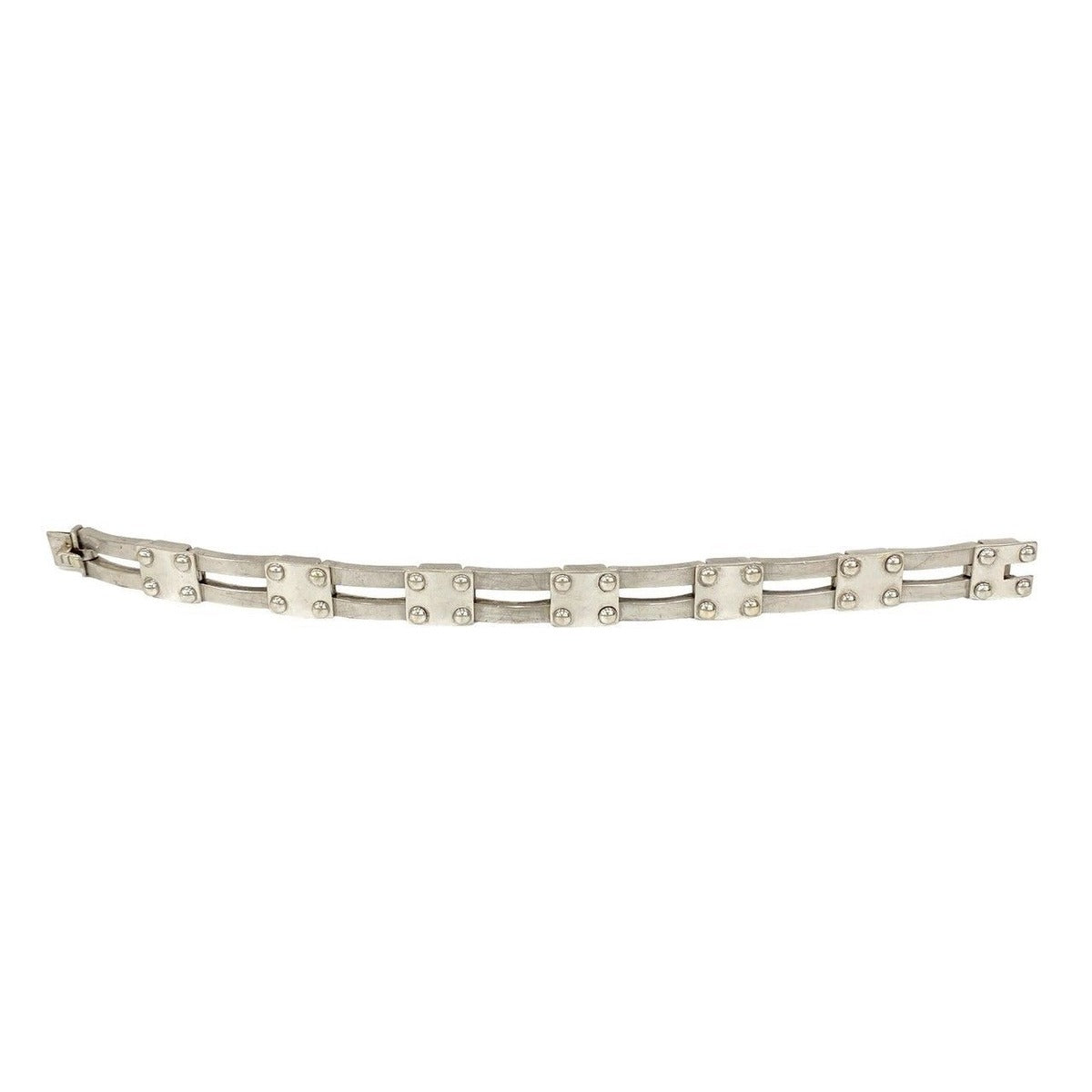Hermes Vintage Gate Motif Bracelet Bangle — view 6