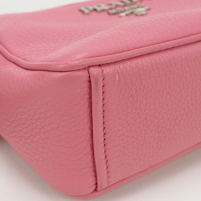 Prada 1bh096 Crossbody Shoulder Bag Leather Women