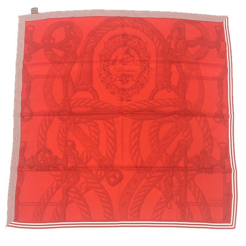 Hermes Scarf Carre 70 Della Cavalleria Silk New