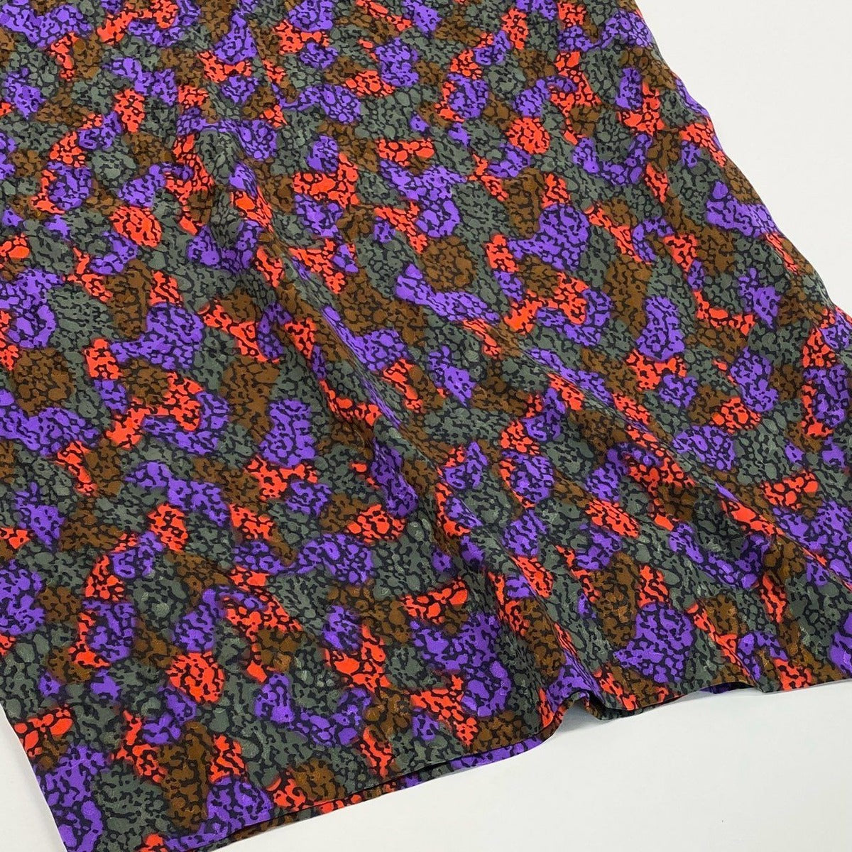 Saint Laurent Vintage Rive Gauche Yves Ribe Bowtie Dress Long All Over Pattern — view 5