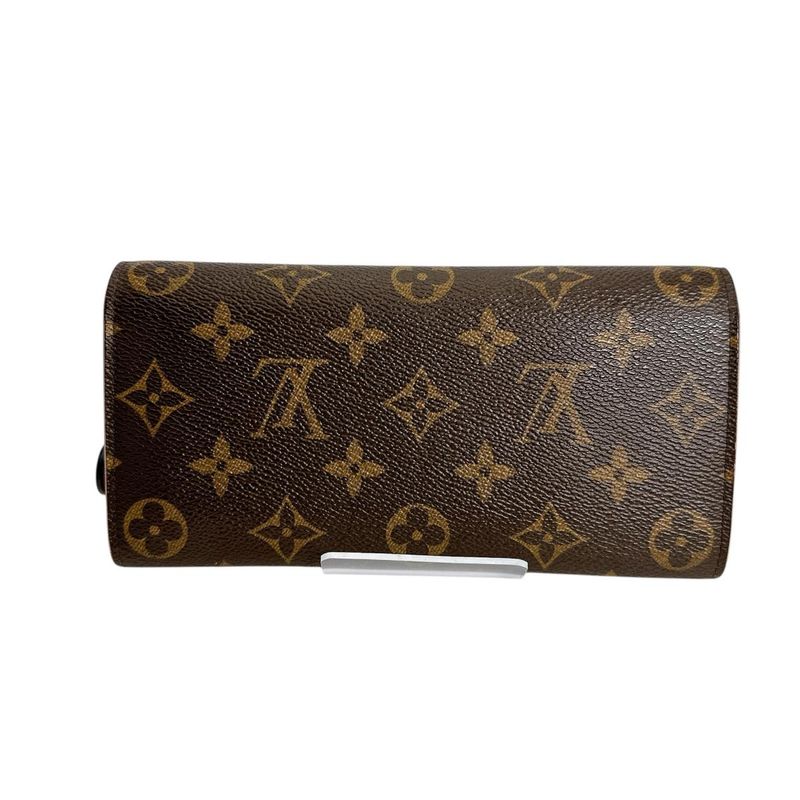 Louis Vuitton M64202 Monogram Portefeuille Emilie Long Wallet Louis Vuitton