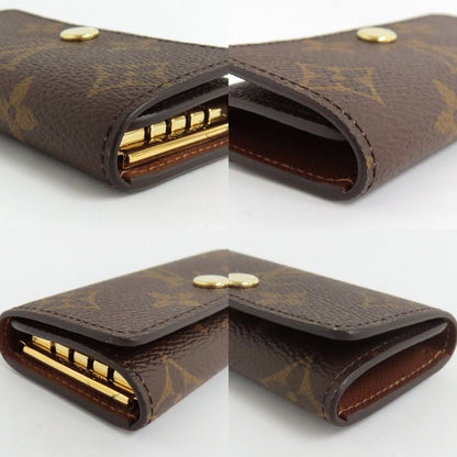 Louis Vuitton Key Case Multicles 4 M69517 Monogram Brown Gold Hardware