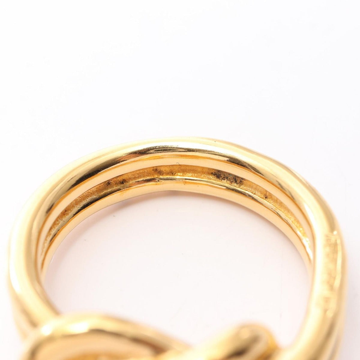 Hermes Scarf Ring Atame Gold — view 5