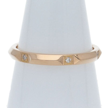 Tiffany & Co True Band Diamond Ring 18k Yellow Gold