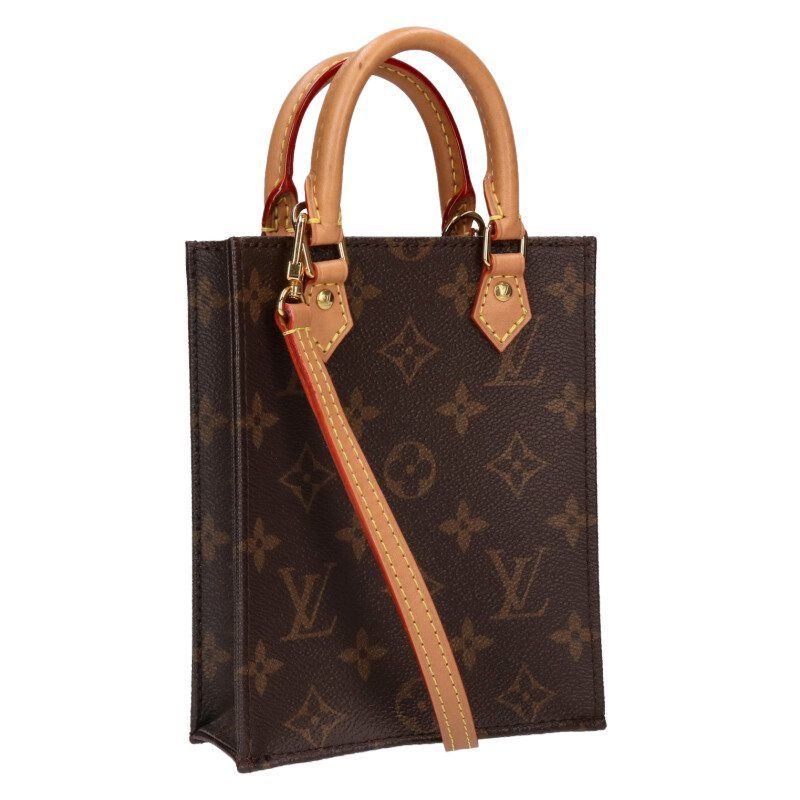 Louis Vuitton M81295 Petite Sac Pla Monogram 2-way Handbag For Women