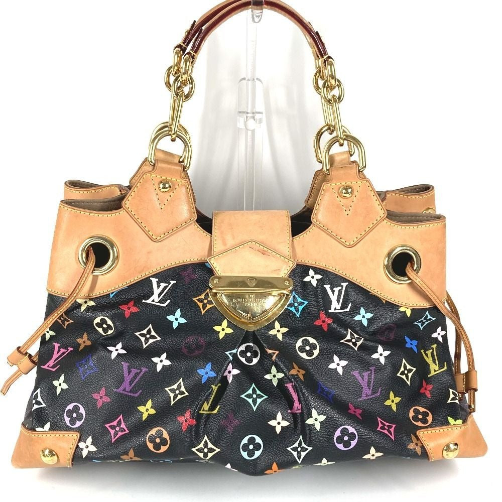 Louis Vuitton Shoulder Bag Ursula Monogram Multicolor Canvas Noir Black
