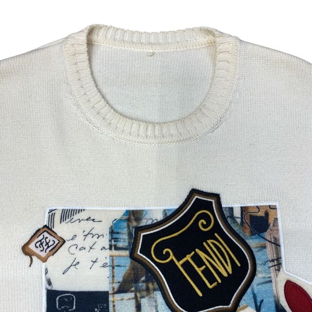Fendi Fzy020a93w Knit Sweater Wool Fall Winter 2019-2020 Karl Lagerfeld