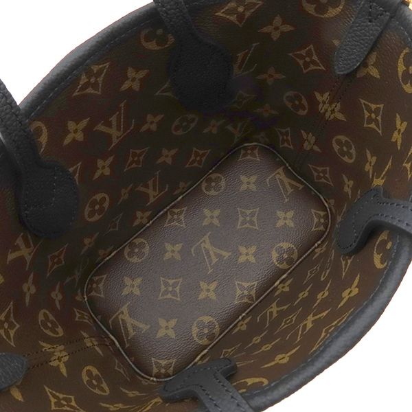 Louis Vuitton 2way Bag Neverfull Inside Out BB Monogram Canvas Calf Monogram X