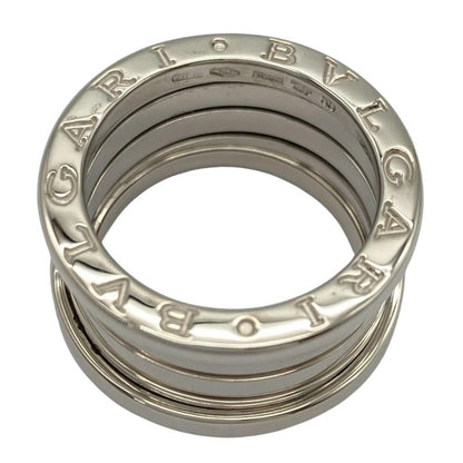 Bulgari Bvlgari B-zero1 3 Band Ring #50 18K White Gold 111g