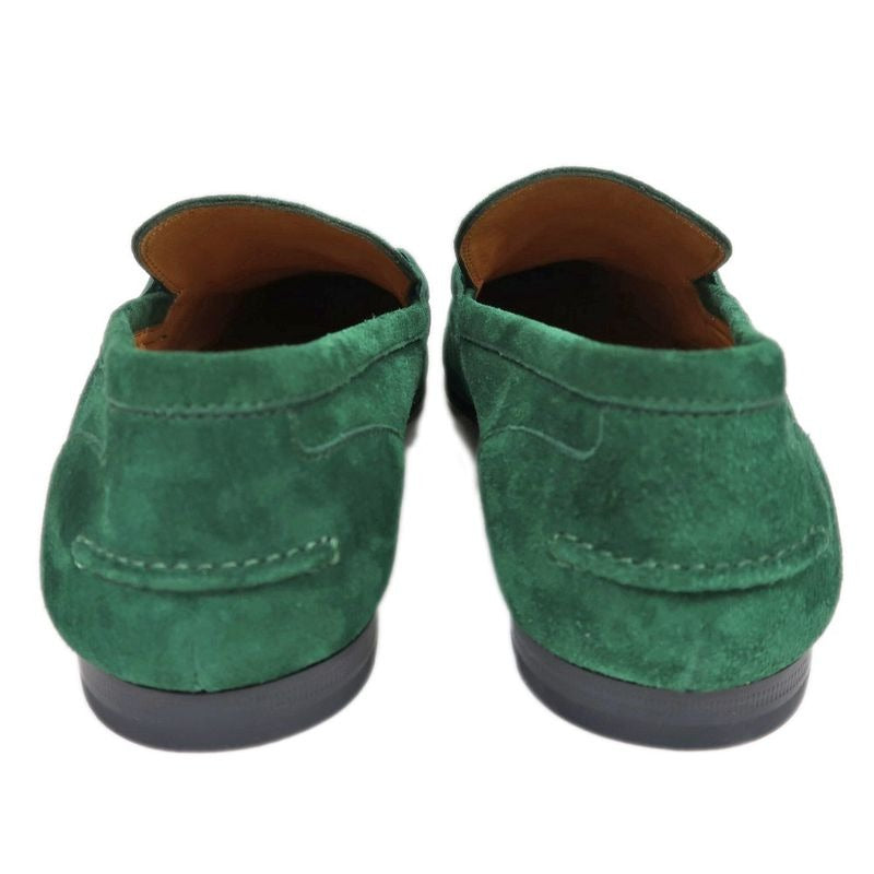Gucci Horsebit Loafer Jordan Size 6 1 2 Suede Green — view 7