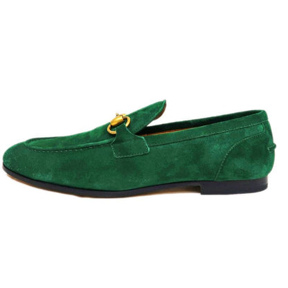 Gucci Horsebit Loafer Jordan Size 6 1 2 Suede Green