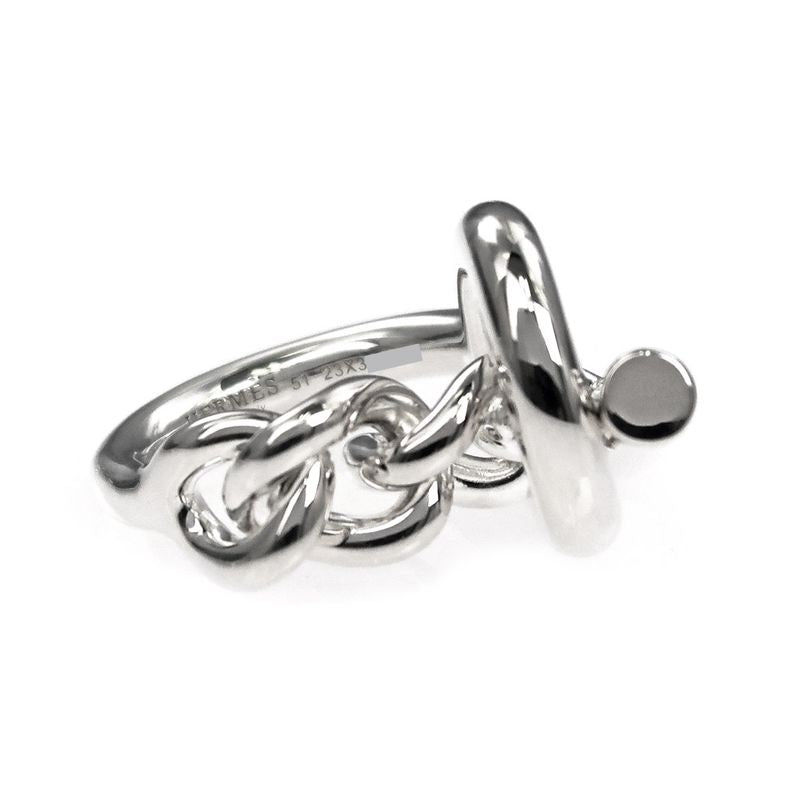 Hermes Ring Echape Croisette Size 51 Ag925 Silver - Accessories - Ring