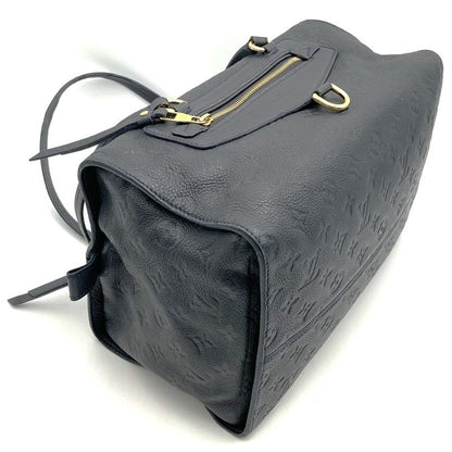 Louis Vuitton Anspire M93415 Shoulder Bag Monogram Empreinte Navy Women