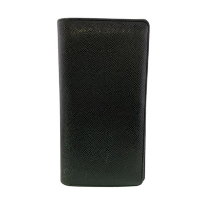 Louis Vuitton Portefeuille Brother Taiga Leather Wallet Black