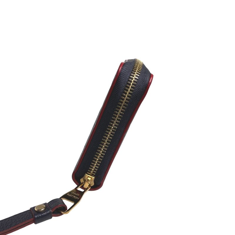 Louis Vuitton M62121 Empreinte Zippy Wallet Marline Rouge Long Wallet Louis