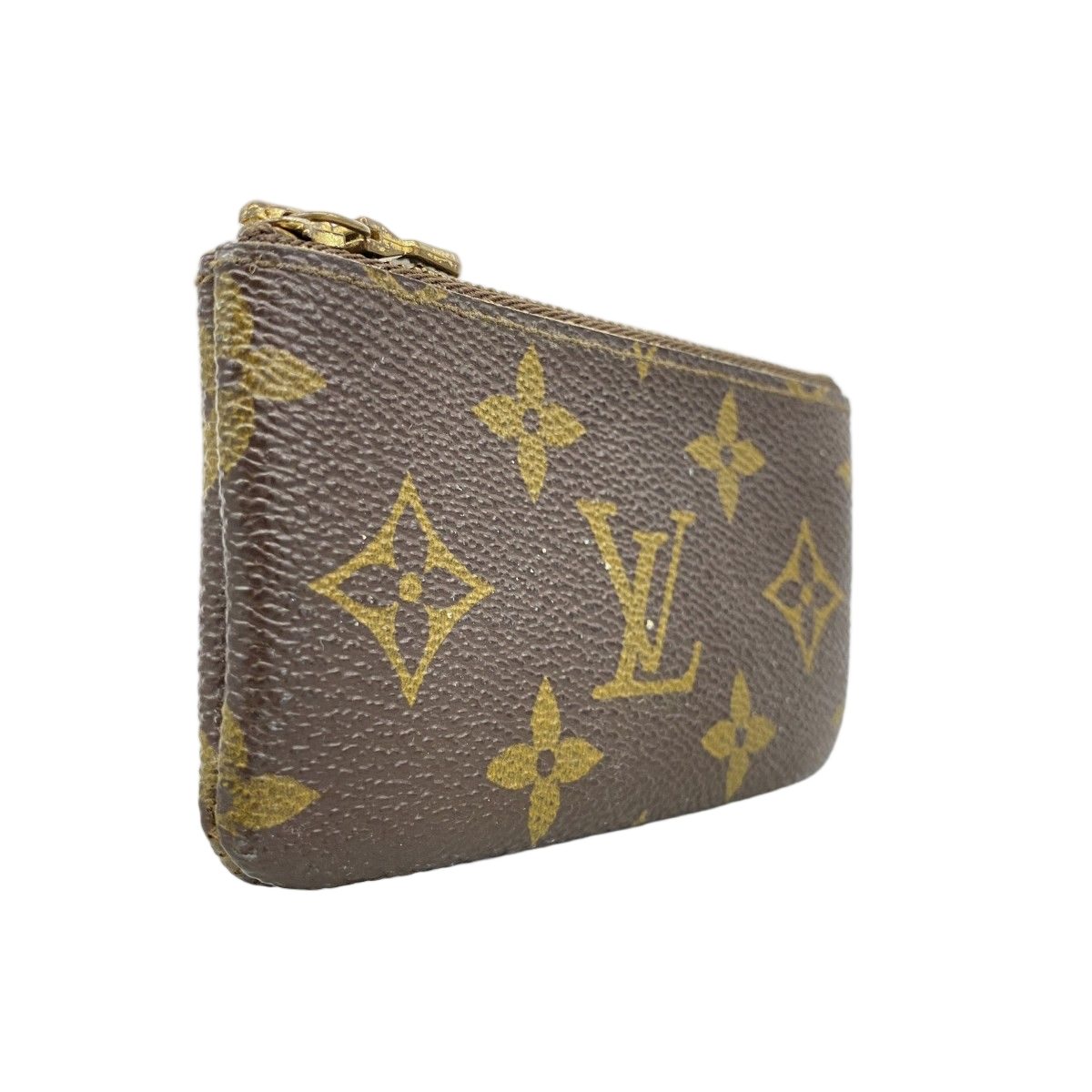 Louis Vuitton Coin Case Monogram Pochette Cles Brown — view 2