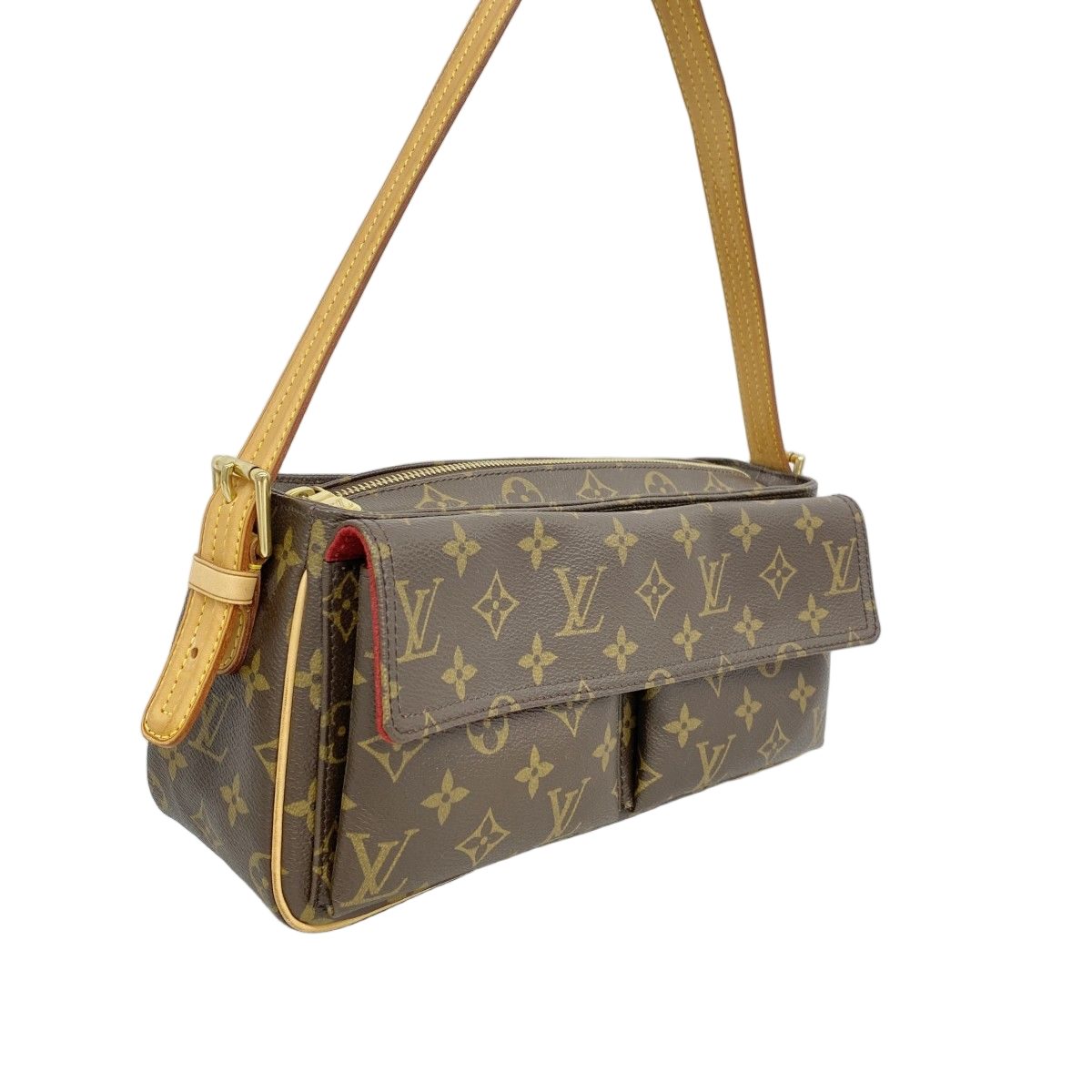 Louis Vuitton Shoulder Bag Monogram Viva Cite Brown — view 2