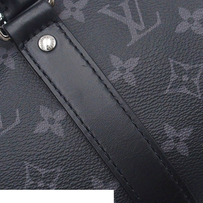 Louis Vuitton Keepall Bandouliere 25 Black Monogram Eclipse 2-Way Shoulder Bag — view 7