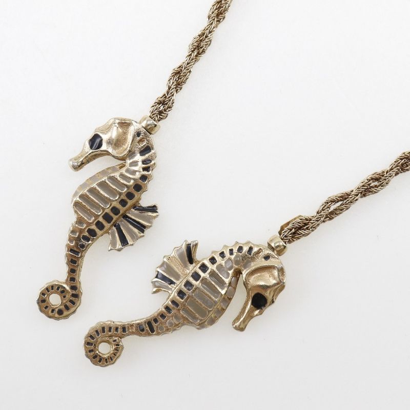 [dior] Christian Dior Lariat Gold Plated Ladies 32.2g Necklace