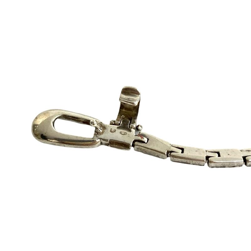 Gucci ID Bracelet Silver 925 Bangle Accessories 474-4
