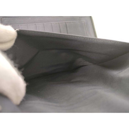 Hermes Wallet Her Line Pass GM Gray Canvas Silver — view 5