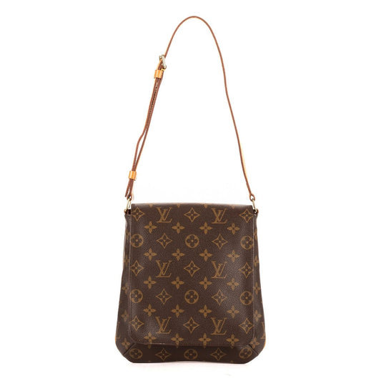 Louis Vuitton Musette Salsa Long Strap Brown Monogram Canvas Shoulder Bag