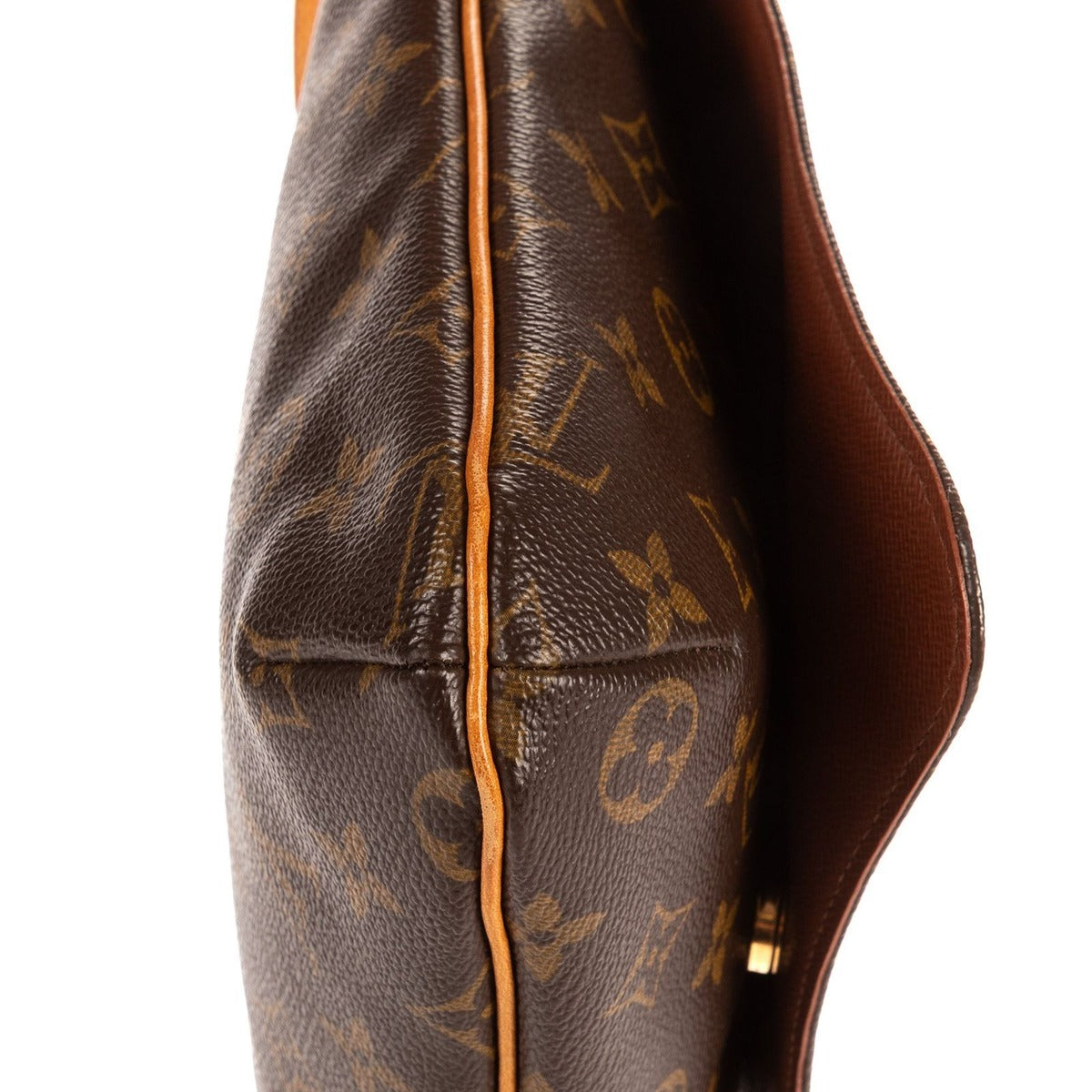 Louis Vuitton Musette Salsa Long Strap Brown Monogram Canvas Shoulder Bag — view 7
