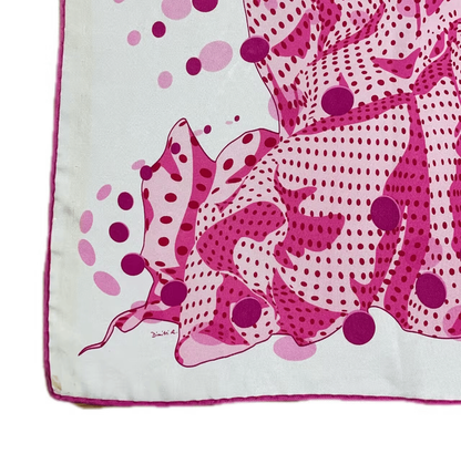 Hermes Carre 45 HOLA Flamenca Ola Flamenca 100% Silk Scarf