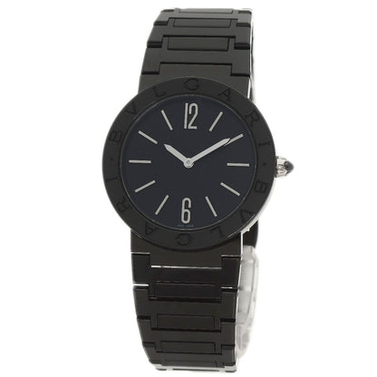 Bvlgari Black Diamond Like Carbon Watch SS Boys