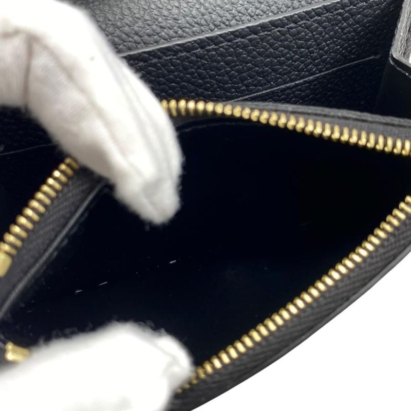 Louis Vuitton Coin Case Portmonnaie Rosalie M81455 Monogram Empreinte Noir