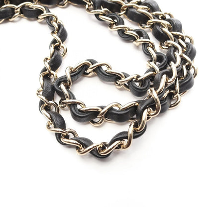 Chanel Shoulder Bag Coconage Black White Wool Small Flap Chain — view 10