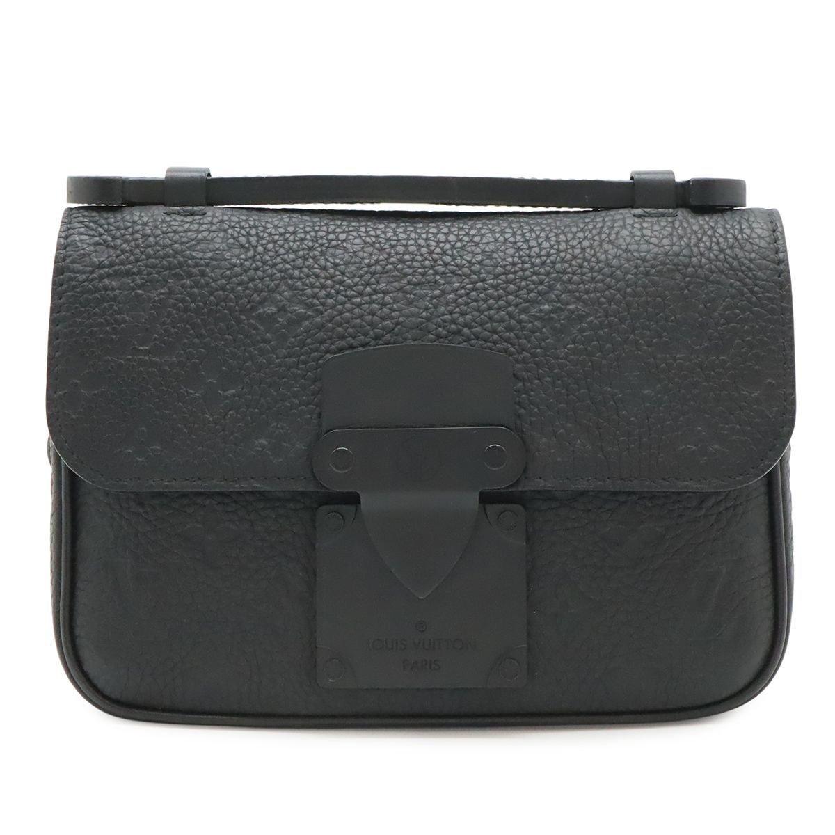 Louis Vuitton Taurillon Monogram S Rocks Sling Bag Leather Noir Black