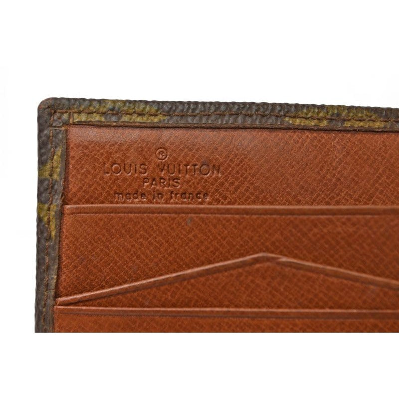 Louis Vuitton Wallet Monogram Fold No.190 Vintage Antique — view 13