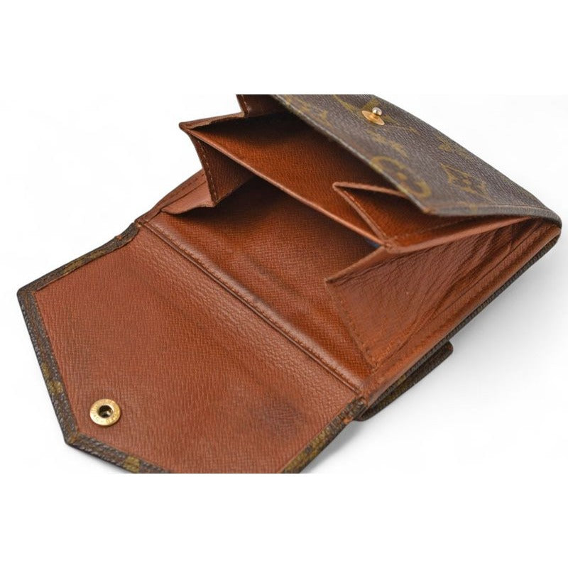 Louis Vuitton Wallet Monogram Fold No.190 Vintage Antique — view 10