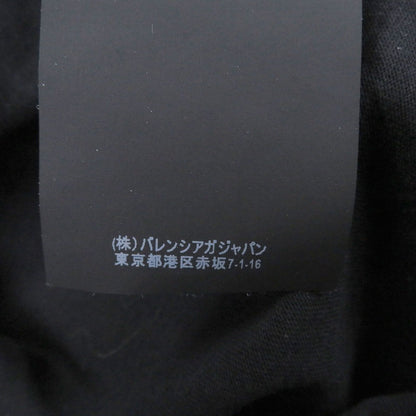 Balenciaga Cotton BB Logo Print Crew Neck Short Sleeve T-Shirt Cut — view 8