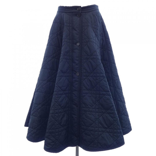 Dior Macro Cannage Quilted Midi Skirt
