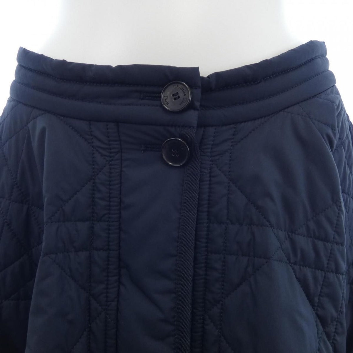 Dior Macro Cannage Quilted Midi Skirt — view 5
