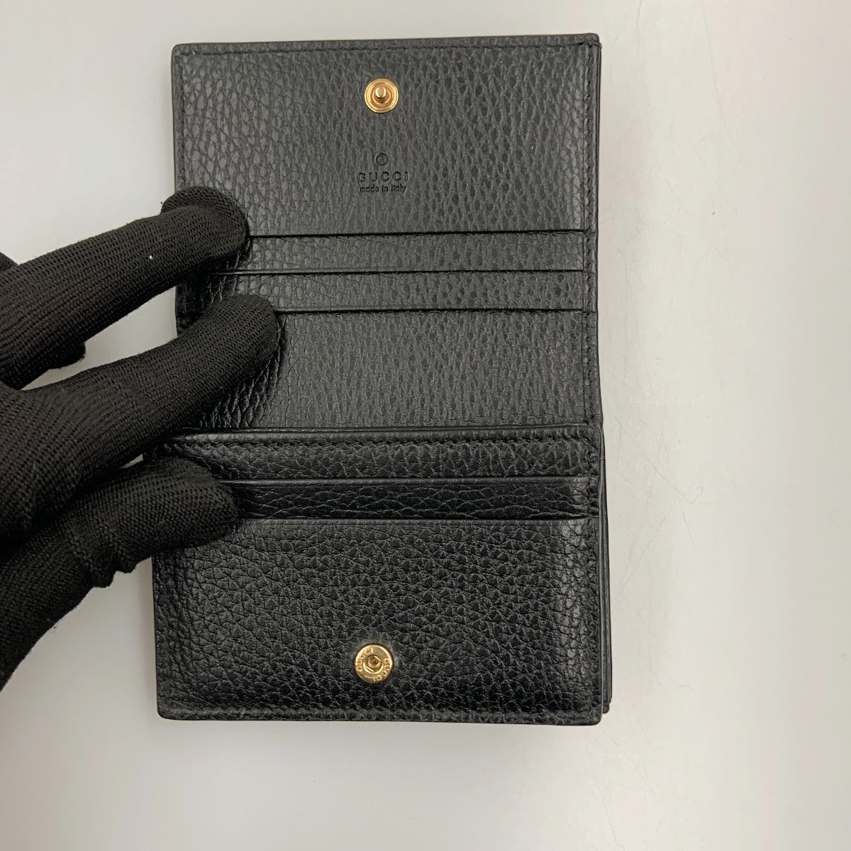 Gucci Ggmarmont GG Supreme Mini Wallet Bifold Wallet 658610 Beige X Wallet