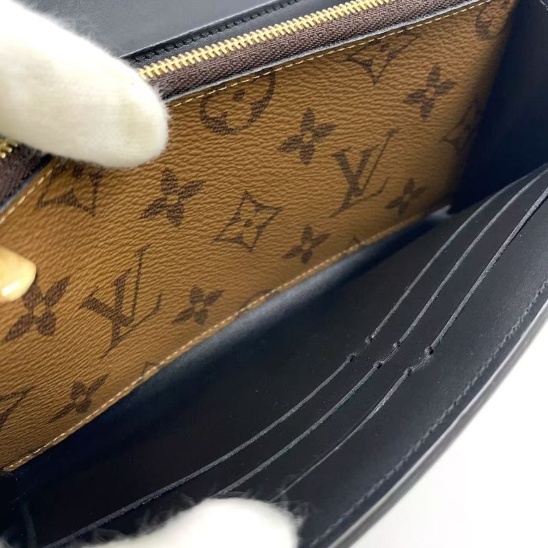 Louis Vuitton Portefeuille Sarah Dauphine Monogram Reverse RFID Reaction