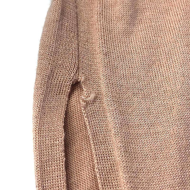 Louis Vuitton Cashmere Wool Side Bow Knit Cardigan Rw152a F8kc05mts Pink M