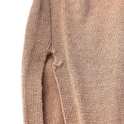Louis Vuitton Cashmere Wool Side Bow Knit Cardigan Rw152a F8kc05mts Pink M