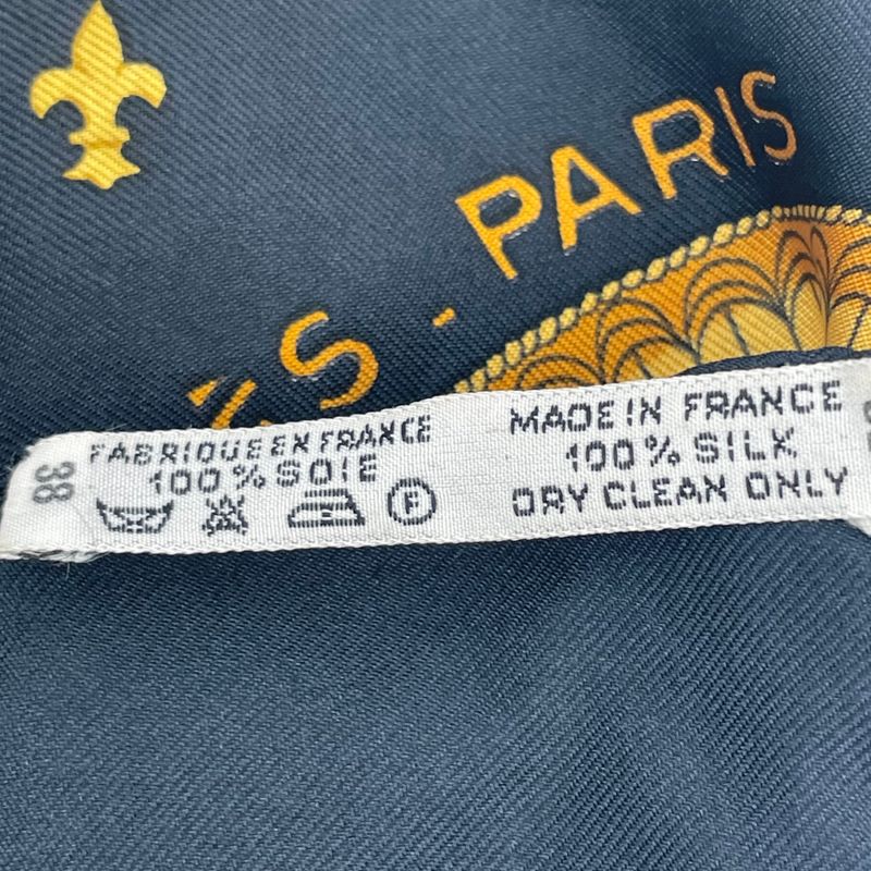 Hermes Carree 90 Selles A Housse Cabas - Sitting Scarf Silk Black