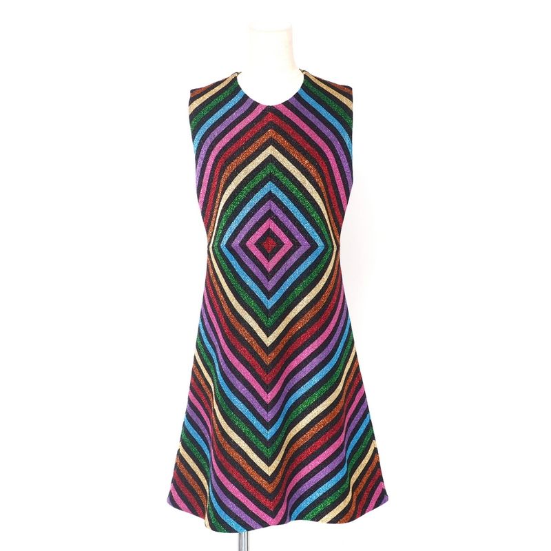 Gucci Dress Size L Sleeveless Knit Dress With Hanger Made In Italy 20241007